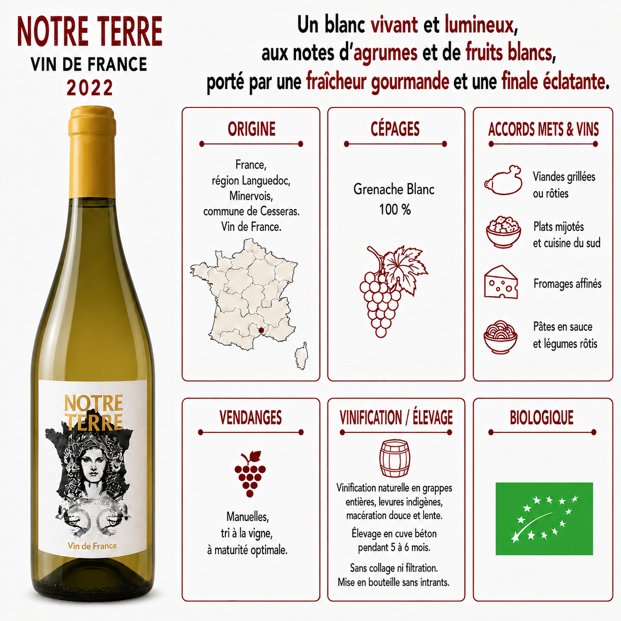 Notre terre BLANC VDF 2025